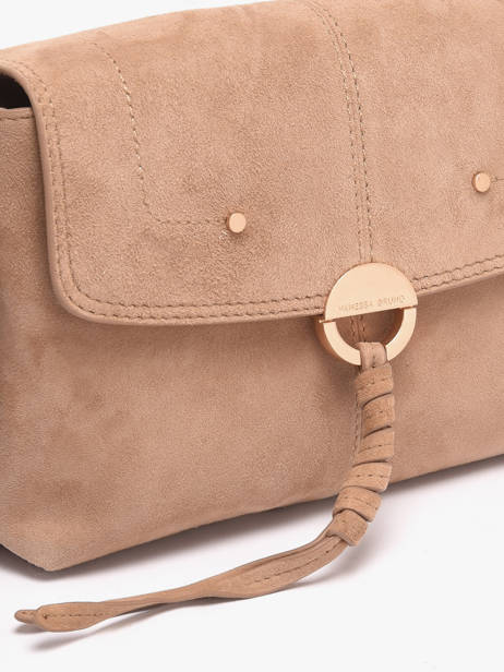 Cross Body Tas Othilia Leder Vanessa bruno Beige othilia 55V40907 ander zicht 5